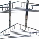 ACCECO Esquinero doble c/2 canastos cromo total (BO-1080)