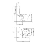 Lineas de Sanitarios Andina Blanco 5p c/depósito - Imagen 4