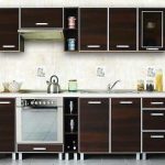 Alacena y bajo mesada Breakfast Grey 34x 197