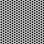 Chapa Perforada REDONDA 1.00x2.00 R/6/20 P8