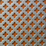 Chapa Perforada TREBOL 1.00x2.00  CH20