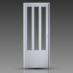 Puerta aluminio vidrio grande M1100