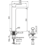 Jgo. Lavatorio FV Coty Monoc. 0181.02D9-2