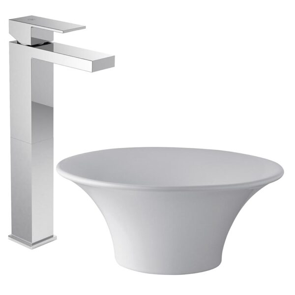 Griferia Juego Lavatorio FV Dominic VESSEL Monoc. 0181.02/85N - Imagen 1