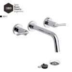 Griferia Juego Lavatorio FV Libby pared 0203/39