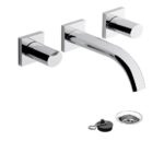 Griferia Juego Lavatorio FV Melody pared 0203/28