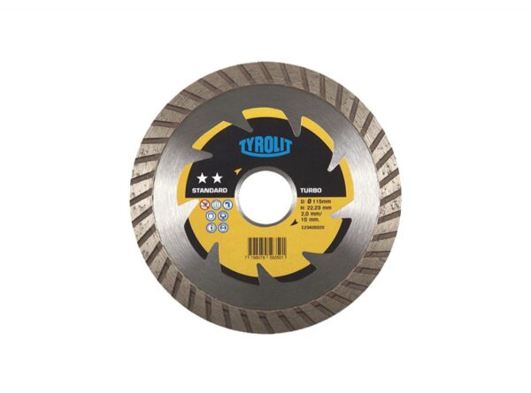 Disco Tyrolit Turbo 115 - Imagen 1