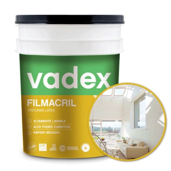 9 Pintura Latex Interior Exterior Filmacril Profesional - Imagen 1