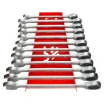 Set de 12 Llaves Combinadas Con Crique